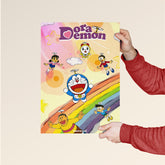 Doraemon Friends Rainbow Flight Poster